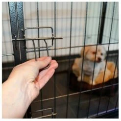 BBLOISIRAM Parc Enclos Pour Chiens Grillage Cage Clôture Intérieur Et Extérieur Hauteur 70,5cm Modèle Dog Run « M 483 » -Polire Soldes Boutique 47303593 4