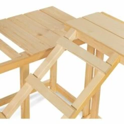 IDMARKET Aire De Jeux En Bois XXL Pour Poules Avec Balançoire Perchoir échelle Bain De Poussière -Polire Soldes Boutique 48918226 3