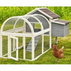 BB-LOISIR Poulailler En Bois Pour Jardin Extérieure Cage Canard Avec Nichoir Cm Modèle: 160 Grand Bonheur 189x100x110 Cm -Polire Soldes Boutique 50601877 3