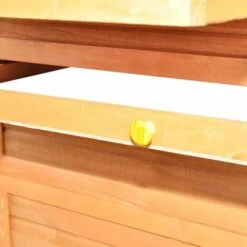 VidaXL Poulailler 295 X 163 X 170 Cm Bois - Brun -Polire Soldes Boutique 5088708 5