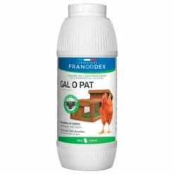 Produit Contre La Gale Des Pattes, Gal O Pat Flacon Poudreur De 500g Pour Volaille - Francodex - Blanc