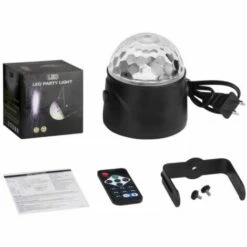 BEICHEN Lampe De Scène Petite Boule Magique LED Avec Télécommande USB Lumière Scène Rotative 7 Colorées Soirée Party Disco DJ -Polire Soldes Boutique 53041024 4