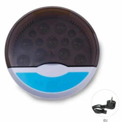 SUPERSELLER Couveuse Et Incubateur Pour Volaille Incubateur D'œufs Numérique Contrôle Automatique De La Température Lumière LED Pour Observer La Croissance 9 œufs Éclosoir Automatique De Volaille Pour Poulets Canards Pigeon Caille (220 V) - Prise UE -Polire Soldes Boutique 53308250 3