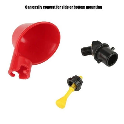 Abreuvoir Poulet 8.5x4.9x4.5cm Coleur De Rouge 10pcs FUIENKO 2 Abreuvoir Poulet 8.5x4.9x4.5cm Coleur De Rouge 10pcs FUIENKO – Image 2