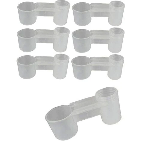 Pigeon Abreuvoir, 10pcs Plastique Volaille Cage Bol Poulet Soda Pop Bouteille D'eau Mangeoire Eau Oiseaux Tasses Boire Perroquet Mangeoire Oiseaux Pour Pigeon Perroquet,Starlight 1 Pigeon Abreuvoir, 10pcs Plastique Volaille Cage Bol Poulet Soda Pop Bouteille D'eau Mangeoire Eau Oiseaux Tasses Boire Perroquet Mangeoire Oiseaux Pour Pigeon Perroquet,Starlight