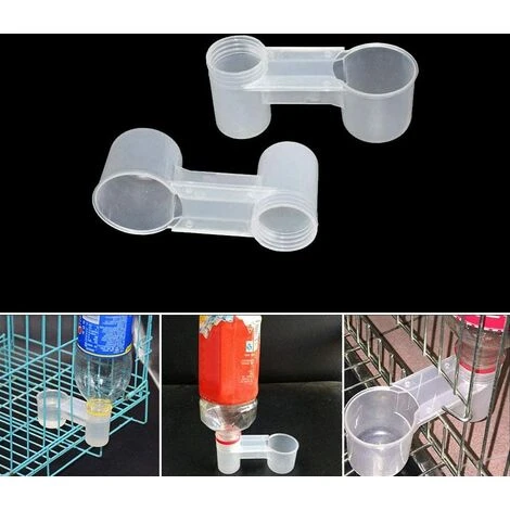 Pigeon Abreuvoir, 10pcs Plastique Volaille Cage Bol Poulet Soda Pop Bouteille D'eau Mangeoire Eau Oiseaux Tasses Boire Perroquet Mangeoire Oiseaux Pour Pigeon Perroquet,Starlight 3 Pigeon Abreuvoir, 10pcs Plastique Volaille Cage Bol Poulet Soda Pop Bouteille D'eau Mangeoire Eau Oiseaux Tasses Boire Perroquet Mangeoire Oiseaux Pour Pigeon Perroquet,Starlight – Image 3