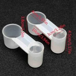 Pigeon Abreuvoir, 10pcs Plastique Volaille Cage Bol Poulet Soda Pop Bouteille D'eau Mangeoire Eau Oiseaux Tasses Boire Perroquet Mangeoire Oiseaux Pour Pigeon Perroquet,Starlight 8 Pigeon Abreuvoir, 10pcs Plastique Volaille Cage Bol Poulet Soda Pop Bouteille D'eau Mangeoire Eau Oiseaux Tasses Boire Perroquet Mangeoire Oiseaux Pour Pigeon Perroquet,Starlight -Polire Soldes Boutique 54459855 4