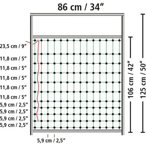 Kerbl Porte Pour Filets De Clôture électrique 95-125 Cm 446518 - Noir 5 Kerbl Porte Pour Filets De Clôture électrique 95-125 Cm 446518 - Noir – Image 5