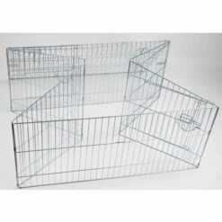 Kerbl Enclos Pour Animaux De Compagnie Easy Métal Argenté 82845 - Argent -Polire Soldes Boutique 5487575 4