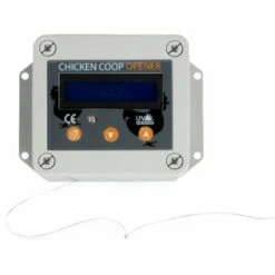 IDMARKET Portier Automatique Pour Porte De Poulailler Programmable Heure Luminosité -Polire Soldes Boutique 54949731 3