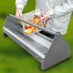 CHEMIN DES POULAILLERS Mangeoire Linéaire Pour Poule Spéciale Déchets Rivera Tôle Galvanisée 60cm - Ormi Group