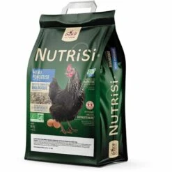 CHEMIN DES POULAILLERS Mélange Pour Poule Pondeuse Nutrisi Menu Pondeuse Bio 6kg - Gasco