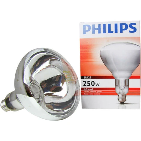 Philips BR125 IR 250W E27 230-250V Claire 1 Philips BR125 IR 250W E27 230-250V Claire