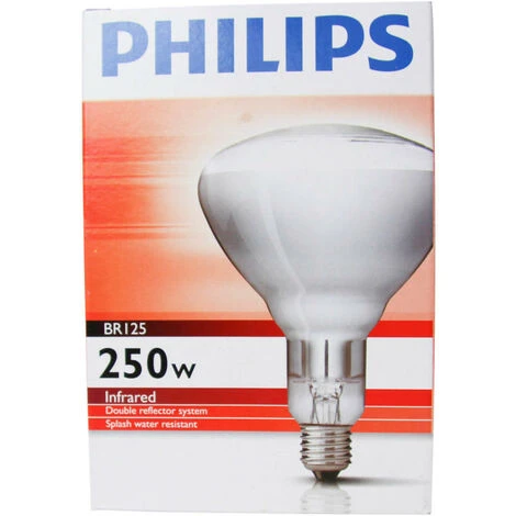 Philips BR125 IR 250W E27 230-250V Claire 2 Philips BR125 IR 250W E27 230-250V Claire – Image 2