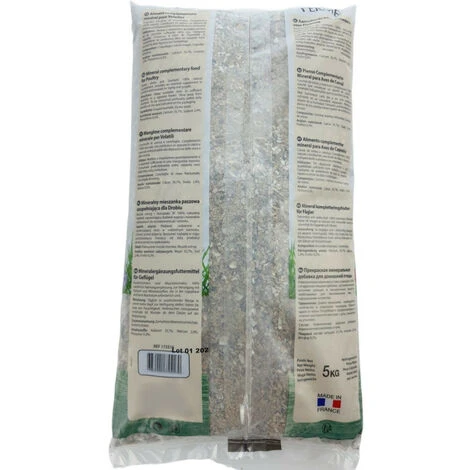 Complément Minéral Ecailles 5 Kg Basse Cour - Animallparadise 2 Complément Minéral Ecailles 5 Kg Basse Cour - Animallparadise – Image 2