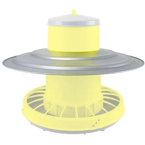 POULAILLER DIRECT Auvent En Tôle Galvanisée Pour Mangeoire Volailles 15,5 Kg - River Systems 1 POULAILLER DIRECT Auvent En Tôle Galvanisée Pour Mangeoire Volailles 15,5 Kg - River Systems