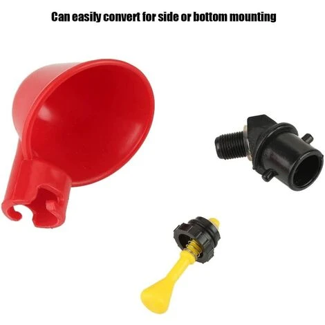 HKLFFJA 10 Pièces Automatique Pour Volaille Tasses à Boire De L'eau De Volaille Mangeoire à Oiseaux Abreuvoir En Plastique Automatique Pour Poulet Poule Poulailler Poulailler Arc D'alimentation 4 HKLFFJA 10 Pièces Automatique Pour Volaille Tasses à Boire De L'eau De Volaille Mangeoire à Oiseaux Abreuvoir En Plastique Automatique Pour Poulet Poule Poulailler Poulailler Arc D'alimentation – Image 4