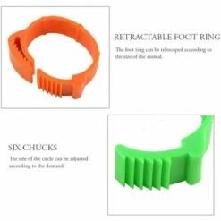 MACARON Poulet Taille De L'anneau Réglable Volaille Jambe Étiquette Numérique Boucle Bague Pour Canard Volaille Poulet Fournitures Agricoles 100 Pièces LO-Ron -Polire Soldes Boutique 57779731 4