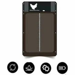 Ensoleillé 2022 Nouvelle Porte De Poulailler Automatique Tout En Plastique Poulailler Détection De Lumière Contrôle De Porte Porte De Poulailler Porte De Poulet Automatique -Polire Soldes Boutique 58658446 3