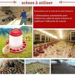 TINOR Farming Mangeoire Poule Volaille Anti Gaspillage 3 Kg -Polire Soldes Boutique 58831688 5