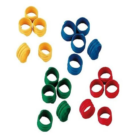 GOMEZ Y CRESPO Anneau En Spirale 16 Mm, 4 Couleurs VariEes, 100 UnitEs (25 Couleurs De L'ONU) 1 GOMEZ Y CRESPO Anneau En Spirale 16 Mm, 4 Couleurs VariEes, 100 UnitEs (25 Couleurs De L'ONU)