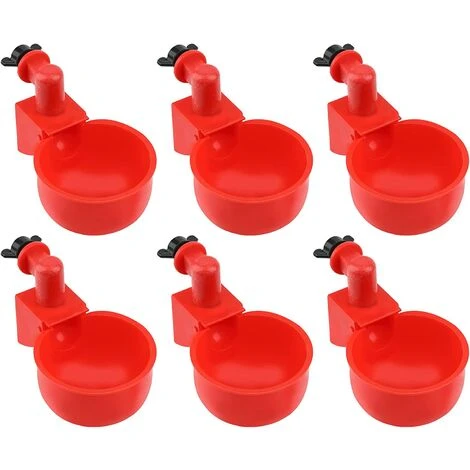 HEGUYEY 12pcs 3/8 Pouces Abreuvoirs Automatiques, Abreuvoir Poulet Abreuvoir Automatique Poule Tasse D'Abreuvoir De Poulet Mangeoire D'eau De Poulet Pour Poulet Canards Oiseaux Dindes 3 HEGUYEY 12pcs 3/8 Pouces Abreuvoirs Automatiques, Abreuvoir Poulet Abreuvoir Automatique Poule Tasse D'Abreuvoir De Poulet Mangeoire D'eau De Poulet Pour Poulet Canards Oiseaux Dindes – Image 3