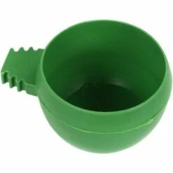 ROSIER 20 Pièces Abreuvoir Mangeoires Alimentateur à Oiseaux En Plastique Bol Tasse Alimentaire Nourriture Pour Petit Oiseau Perroquet Pigeon (vert)——VEBTles -Polire Soldes Boutique 60186596 4
