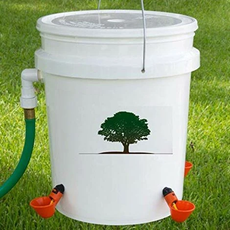 DENUOTOP Volaille Automatique Abreuvoir,6 PCS Buveur De Volaille,Poulet Abreuvoir D'eau,Buveurs Automatiques Abreuvoirs En Plastique Rouge Backyards Canard Oiseau Caille Pigeon Poule Alimentation D'eau Bol 5 DENUOTOP Volaille Automatique Abreuvoir,6 PCS Buveur De Volaille,Poulet Abreuvoir D'eau,Buveurs Automatiques Abreuvoirs En Plastique Rouge Backyards Canard Oiseau Caille Pigeon Poule Alimentation D'eau Bol – Image 5