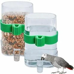 GUAZHUNIFR 3Pcs Abreuvoir À Oiseaux Automatique, Mangeoire Pour Les Oiseaux, Abreuvoir à Oiseaux Automatique, Mangeoire à Oiseaux Mangeoire Pour Animaux De Compagnie, Distributeur D'eau Pour Cage à Oiseaux -Polire Soldes Boutique 60878218 5