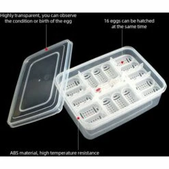 LIFCAUSAL Plateau à Oeufs De Reptiles Boîte à Oeufs De Reptile Boîte D'élevage De Reptiles Boîte D'incubation De Reptiles Convient à L'éclosion De Lézards De Serpents Reptiles Avec Thermomètre 8 LIFCAUSAL Plateau à Oeufs De Reptiles Boîte à Oeufs De Reptile Boîte D'élevage De Reptiles Boîte D'incubation De Reptiles Convient à L'éclosion De Lézards De Serpents Reptiles Avec Thermomètre -Polire Soldes Boutique 61022985 4