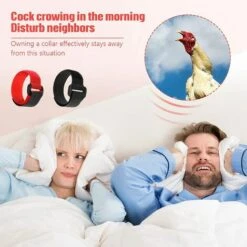 REGALI 4 Pièces Colliers De Poulet Colliers De Coq Colliers De Poulet Réglables Empêchent Les Poulets Hurlants D'ennuyer Les Voisins -Polire Soldes Boutique 61580780 5