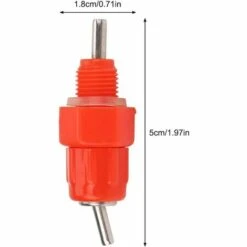 REGALOS Lot De 20 Tétines Automatiques Pour Poules, Volailles, Poulets, Canards, Fontaine à Boire, Alimentation Du Bétail, équipement D'abreuvement Du Bétail. -Polire Soldes Boutique 61654406 5