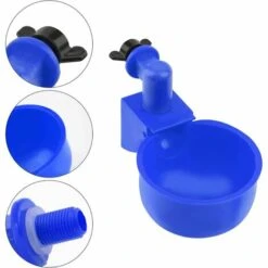 REGALOS Lot De 6 Abreuvoirs Automatiques 3/8", Abreuvoirs Automatiques Pour Poulet, Abreuvoirs Poulet Canard Dinde (bleu) -Polire Soldes Boutique 61660473 3