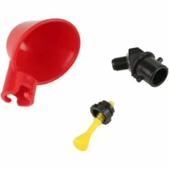 MINKUROW BCC 10 PCS Automatique Eau De La Volaille Gobelets Abreuvoir Abreuvoir Pour Bétail Poulet Distributeur De Poule De Poules Rouge En Arrière-Plan En Plastique Rouge Flock Canard Oiseau Nourrisseur D'eau -Polire Soldes Boutique 63693747 5
