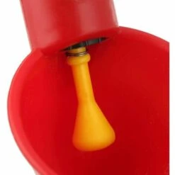 LYCXAMES 10 PCS Abreuvoir Poules Abreuvoir à Poulet En Plastique Automatique Abreuvoir à Volaille Kit Distributeur D'eau Potable Bols Systèmes D'alimentation En Eau Pour Cailles D'oiseaux Pigeon Poulet -Polire Soldes Boutique 63921191 4