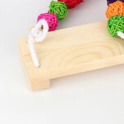 ROSIER Balançoire De Poulet En Bois Naturel (39.5 X 7 X 1.2) Avec Corde De Ficelle De 1,2 Mètre, Jouets De Perroquet Suspendus à Balançoire De Support De Poulet,VEBTles 8 ROSIER Balançoire De Poulet En Bois Naturel (39.5 X 7 X 1.2) Avec Corde De Ficelle De 1,2 Mètre, Jouets De Perroquet Suspendus à Balançoire De Support De Poulet,VEBTles -Polire Soldes Boutique 64001697 4