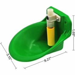 EAUDACè Mouton Automatique Bol D'eau De Chèvre Flotteur Mangeoires Potables Abreuvoir Abreuvoir Bovins Veau Truie Chien Cochon Porcelets Système De Patinage， -Polire Soldes Boutique 64105375 3