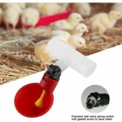 NAXUNNN 5 Pièces Tasses à Boire De L'eau De Volaille Mangeoire à Oiseaux Abreuvoir Automatique En Plastique Pour Le Bétail Poulet Poule Poulailler Poulailler Arc D'alimentation 7 NAXUNNN 5 Pièces Tasses à Boire De L'eau De Volaille Mangeoire à Oiseaux Abreuvoir Automatique En Plastique Pour Le Bétail Poulet Poule Poulailler Poulailler Arc D'alimentation -Polire Soldes Boutique 64122373 3