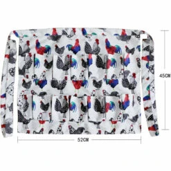 SLBRILLèRE Tablier De Collecte D'œufs - 14 Poches - Impression De Coq - Pour Poulailler - Accessoires De Maison - Pour Maison De Ferme, Cuisine, De Travail 7 SLBRILLèRE Tablier De Collecte D'œufs - 14 Poches - Impression De Coq - Pour Poulailler - Accessoires De Maison - Pour Maison De Ferme, Cuisine, De Travail -Polire Soldes Boutique 64137489 3