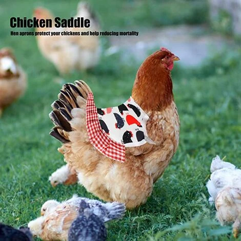 REGALI Selle De Poulet, 2 Pièces De Selle De Poulet Tablier De Poule Ailes Protecteur De Plumes Protection élastique Fournitures De Volaille Pour Animaux De Compagnie (8,7 X 6,7 Pouces) 5 REGALI Selle De Poulet, 2 Pièces De Selle De Poulet Tablier De Poule Ailes Protecteur De Plumes Protection élastique Fournitures De Volaille Pour Animaux De Compagnie (8,7 X 6,7 Pouces) – Image 5