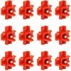 MONLY Tétine à Eau De Volaille, Abreuvoir Automatique Pour Tétine De Poulet Avec Montage Latéral Horizontal, Lot De 12