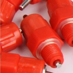 10 Morceaux De Sucette D'eau Mangeoire De Poulet Fournitures De Volaille Style De Vis De Poule 56Vingt -Polire Soldes Boutique 64937929 5