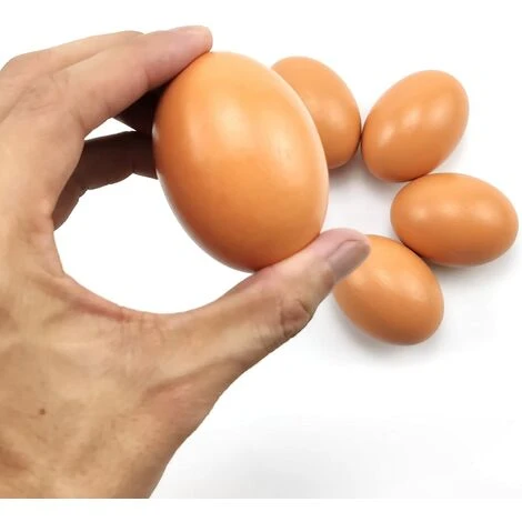 MERéTéET Oeuf En Bois Faux Oeufs De Poules Des œufs Factices, Des œufs D'imitation, Des œufs En Bois De Pâques, Des D'Œufs De Pâques Pour Dessiner Des Œufs De Pâques Ou Une Décoration Intérieure Pécule Couleur Bois 3 Pcs, KoleZy 3 MERéTéET Oeuf En Bois Faux Oeufs De Poules Des œufs Factices, Des œufs D'imitation, Des œufs En Bois De Pâques, Des D'Œufs De Pâques Pour Dessiner Des Œufs De Pâques Ou Une Décoration Intérieure Pécule Couleur Bois 3 Pcs, KoleZy – Image 3