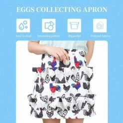 SLBRILLèRE Tablier De Récolte D'œufs Pour Poule, Poule, Canard, Oie, œufs De Maison, Pour La Ferme, La Cuisine, Le Travail (adulte-unisexe) -Polire Soldes Boutique 65032322 5
