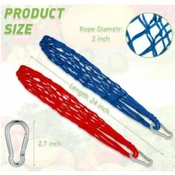 SLBRILLèRE Lot De 2 Sacs à Cordes Pour Poulet Et Légumes - Support Pour Fruits De Volaille - Mangeoire à Chou - Outil D'alimentation - Xylophone - Jouet Pour Poules Et Poules -Polire Soldes Boutique 65032334 3