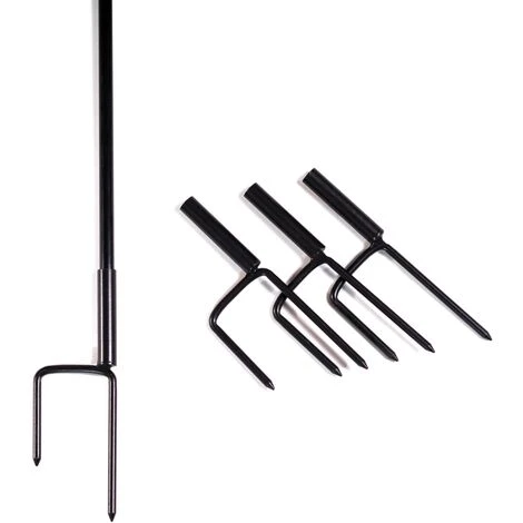 IDMARKET Kit Clôture électrifiable Filet à Poules 12 M Avec Porte 6 Piquets Double Pointe 4 IDMARKET Kit Clôture électrifiable Filet à Poules 12 M Avec Porte 6 Piquets Double Pointe – Image 4