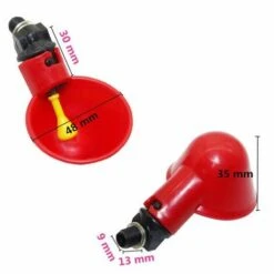 LUCKY-88 Abreuvoir Abreuvoir Semi-circulaire Automatique écrous De Montage Pour Poulet Pigeon 5 Petits Bols à Eau -Polire Soldes Boutique 65799830 4