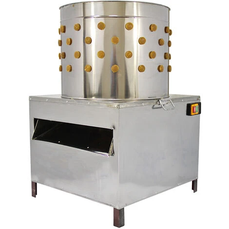 Combo Echaudoir & Plumeuse à Volaille 60cm KuKoo - Argent 2 Combo Echaudoir & Plumeuse à Volaille 60cm KuKoo - Argent – Image 2