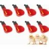 BENOBBY KIDS Abreuvoir à Volaille, 8 Pièces Gobelets Automatiques Pour Poulet, Mangeoire à Pigeon, Convient Aux Poulaillers, Canards, Dindes, Poules, Coqs, Fournitures Pour Animaux De Ferme