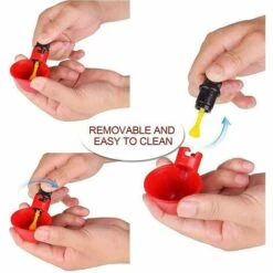 BENOBBY KIDS Abreuvoir à Volaille, 8 Pièces Gobelets Automatiques Pour Poulet, Mangeoire à Pigeon, Convient Aux Poulaillers, Canards, Dindes, Poules, Coqs, Fournitures Pour Animaux De Ferme -Polire Soldes Boutique 65905169 3
